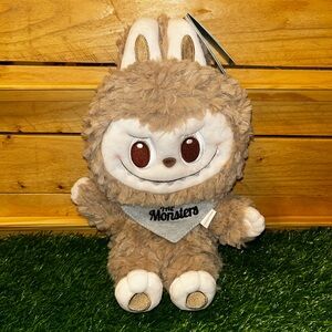 Labubu Hand Puppet Beige Popmart Popland
